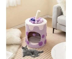 Promotions Kačių medis bokštas, 40.6x40.6x68.6 cm, violetinis