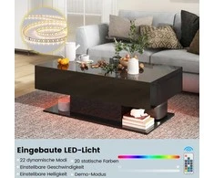 Promotions Kavos staliukas, 110x60x40 cm, Juoda
