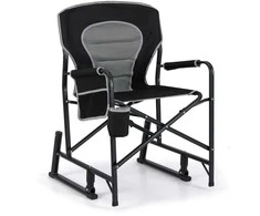 Promotions Lauko supamas krėslas, 62.2x64.8x96.5 cm, juodas ir pilkas