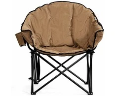 Promotions Sulankstoma stovyklavimo kėdė, 62x62x90 cm, Pilka