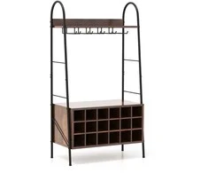 Promotions Duonos laikymo stovas, 63.5x31.8x114.3 cm, Rudas