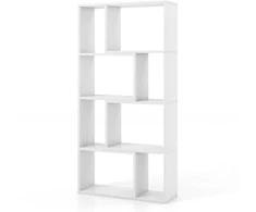 KNYGA Promotions Knygų lentyna, 59.7x20.3x121.9 cm, Balta