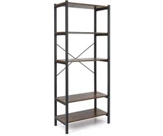 KNYGA Promotions Knygų lentyna, 66x34x161 cm, Ruda