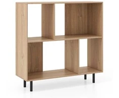 KNYGA Promotions Atvira lentyna, 90x30x90 cm, juoda