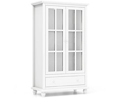 Promotions Knygų spinta, 80x40,6x139,7 cm, balta