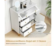 Promotions Komoda, 80x40x95,5 cm, balta