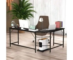 Promotions Kompiuterio stalas, 125x50x74,5 cm ir 168x50x74,5 cm, Rustinis rudas