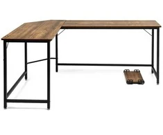 Promotions Kompiuterio stalas, 168x125x74 cm, Juodas