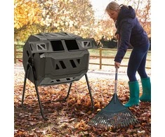 Promotions Sodo komposto dėžė, 71.1x63.5x94 cm, juoda žalia