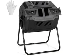 Promotions Sodo komposto dėžė, 71.1x63.5x94 cm, juoda žalia