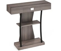 Promotions Konsolinė staliukas, 91.4x30.5x88.9 cm, ruda