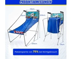 Promotions Krepšinio arkadinis žaidimas, 206x110x206 cm, žalias