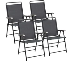 Promotions Sulankstomas kėdė, 53x63x92 cm, Pilka