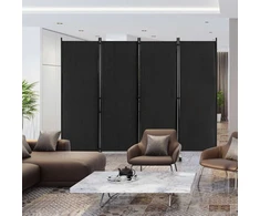 Promotions Kambario pertvara, 226x30.5x172.7 cm, juoda