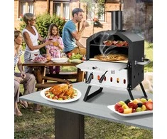 Promotions Lauko picos krosnis, 54,6x30,5x71,1 cm, juoda