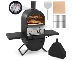 Promotions Lauko picos krosnis, 97.8x30.5x97.8 cm, juoda
