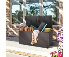 Promotions Lauko laikymo dėžė, 150x77.5x73.7 cm, ruda