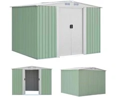 Promotions Lauko sandėliavimo angaras, 205.7x256.5x177.8 cm, šviesiai žalias