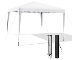 Promotions Lauko sulankstomas stogelis terasai, 305x305x250 cm, baltas