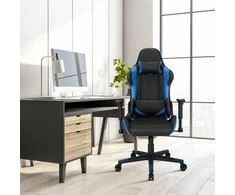Promotions Žaidimų kėdė, 71x73x125-135 cm, Mėlyna