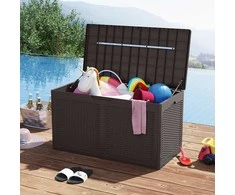 Promotions Dėžė deniui, 380L, 111x56x61 cm, Ruda