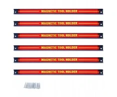 Promotions Magnetinės įrankių juostos, 46x1,5x2,5 cm, raudona ir juoda