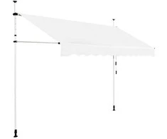 Promotions Užspaudžiamas markizės tentas, 200x200-300 cm, Smėlio spalvos