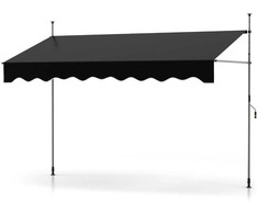 Promotions Markizė, 300x120x210-300 cm, Juoda
