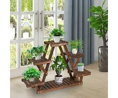 Promotions Medinis augalų stovėklas, 99,1x25,4x64,8 cm, rudas