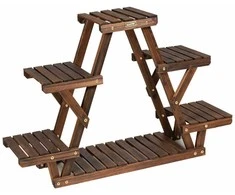Promotions Medinis augalų stovėklas, 99,1x25,4x64,8 cm, rudas