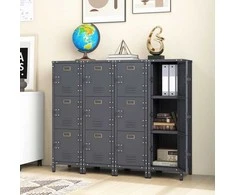 Promotions Metalo organizavimo spintelė, 30x35x100 cm, ruda