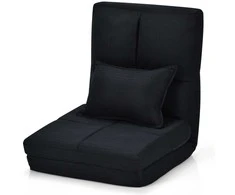 Promotions Sulankstomas miegamasis sofa-lova, 61x72.4x61 cm, juoda