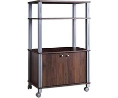 Promotions Mikrobangų krosnelės stovas, 59.7x39.4x97.8 cm, Riešutmedis