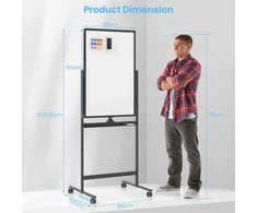 Promotions Baltos lentos, 68x56x159-178,5 cm, Juoda