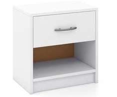 Promotions Naktinis staliukas, 38.1x27.9x40.6 cm, baltas