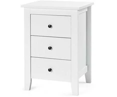 Promotions Naktinė spintelė, 45.7x36.8x66 cm, Juoda/Balta