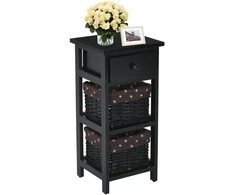 Promotions Naktinis staliukas, 28x26x59,5 cm, Baltas
