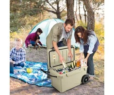 Šaldiklis Promotions Nešiojamas aušintuvas, 86.4x44.5x45.7 cm, rudos spalvos