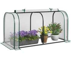 Promotions Mini tunelio šiltnamis, 118x55x60 cm, žalia balta