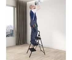 Promotions Kopėčios, 64x39x90 cm, Juodos spalvos