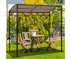 Promotions Lauko Barbekiu Pavėsinė, 216x134x211 cm, Smėlio Rudos Spalvos