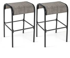 Promotions Lauko baro kėdė, 47x47x76 cm, Ruda Juoda