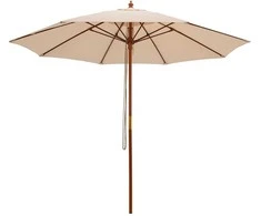 Promotions Lauko skėtis, 283x252,5 cm, smėlio spalvos