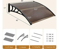 Promotions Lauko markizė, 121.9x101.6x27.9 cm, Ruda