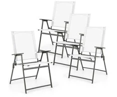 Promotions Sulankstomų kėdžių komplektas lauko terasai, 61x58,4x96,5 cm, pilkas