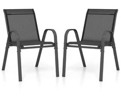 Promotions Lauko kėdžių rinkinys, 56x70x84 cm, rudos spalvos