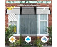 Promotions Stogelis, 102x99x28 cm, Aliuminis, Permatomas