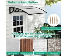 Promotions Stogelis, 102x99x28 cm, Aliuminis, Permatomas