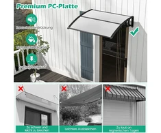 Promotions Baldakimas, 150x100x28 cm, Pilka