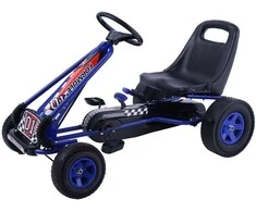 Promotions Vaikiškas važiuoklės kartingas su pedalais, 105.4x58.9x62 cm, mėlynas
